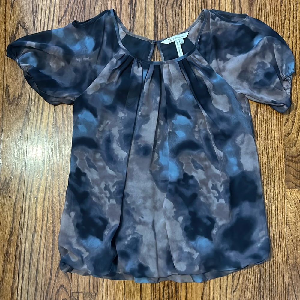 Purple sleek blouse